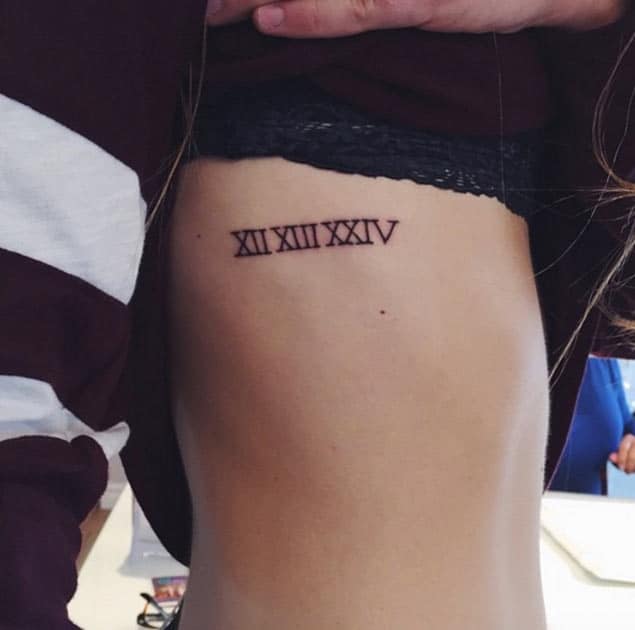 30 incredible Roman numerals tattoo designs to try and their meaning   YENCOMGH
