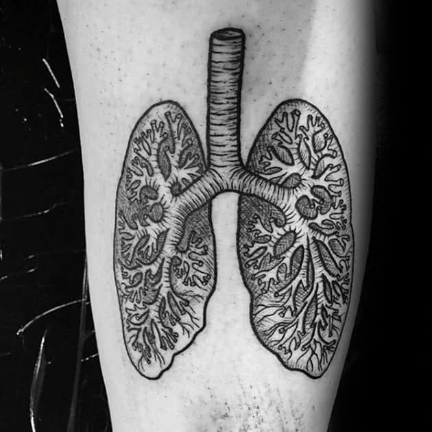 20 Eye Catching Lung Tattoo Designs Pictures – SheIdeas