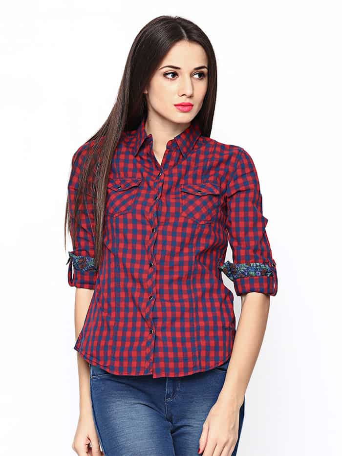 Latest jeans hot sale top designs