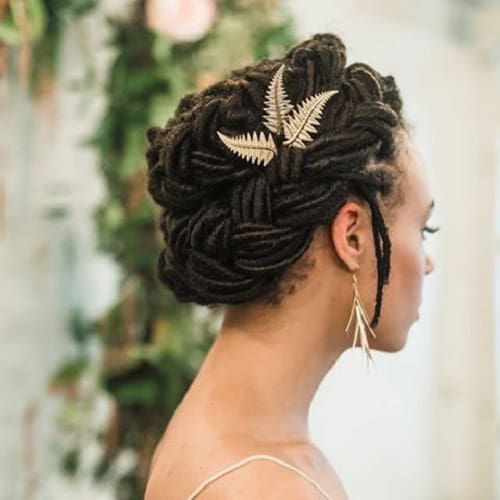 dreadlocks hairstyles for weddings
