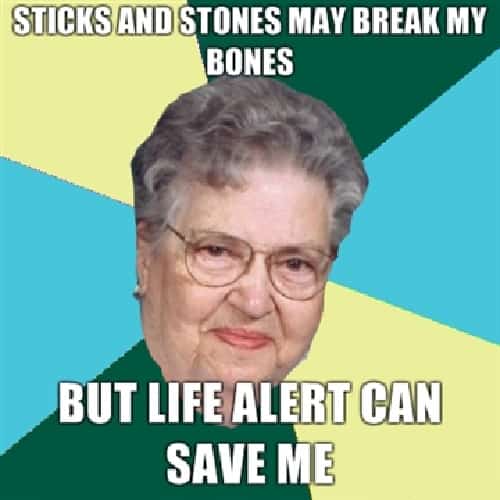 laughable old woman memes