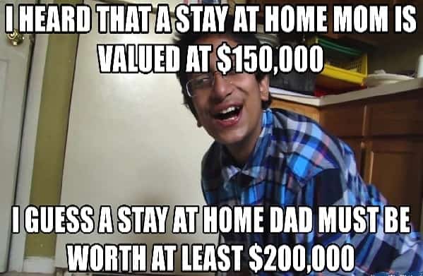 hilarious stay at home mom meme