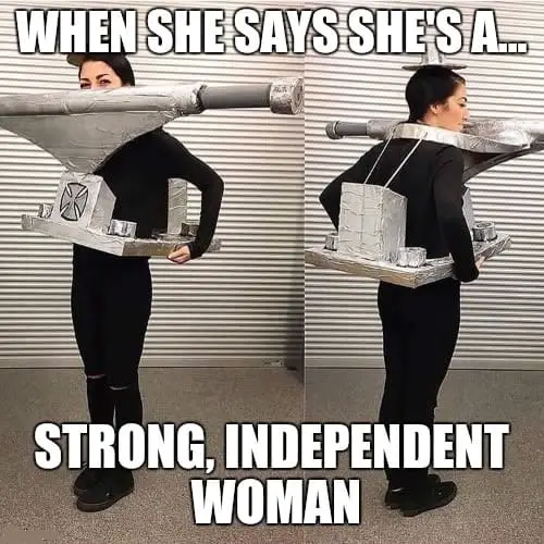 memes for strong women