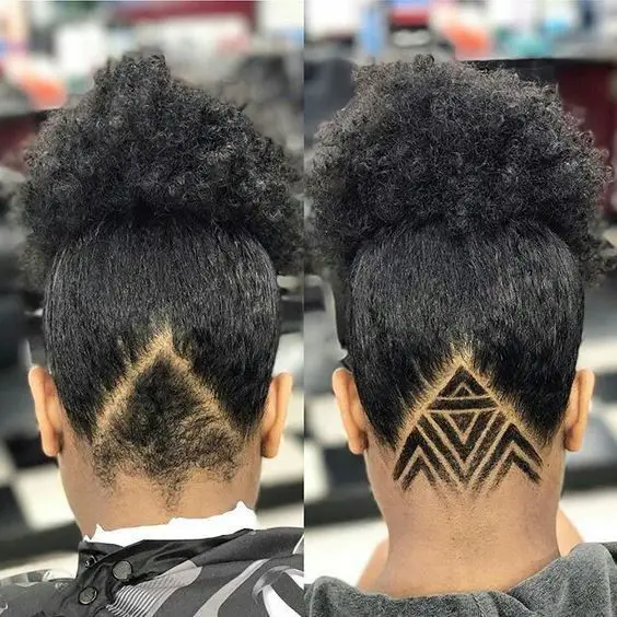 10 Back Of The Head Sides Shaved Head Designs For Women 22