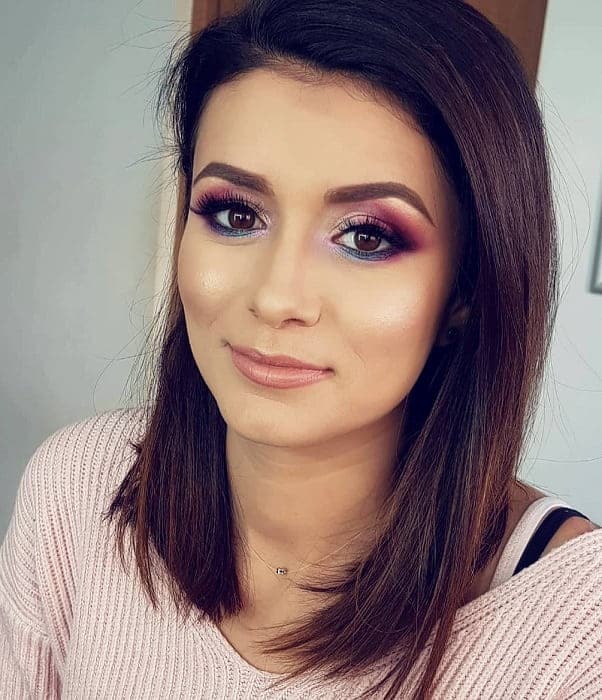 eye makeup for women with dark brown eyes