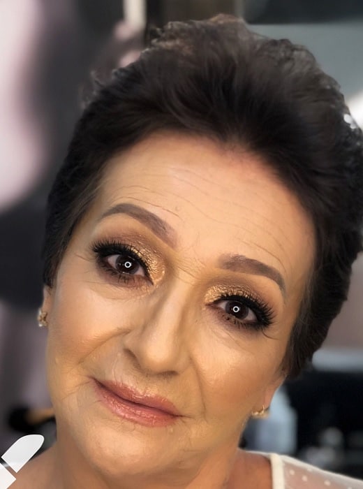 Brown Smokey Eye Makeup For Older Women