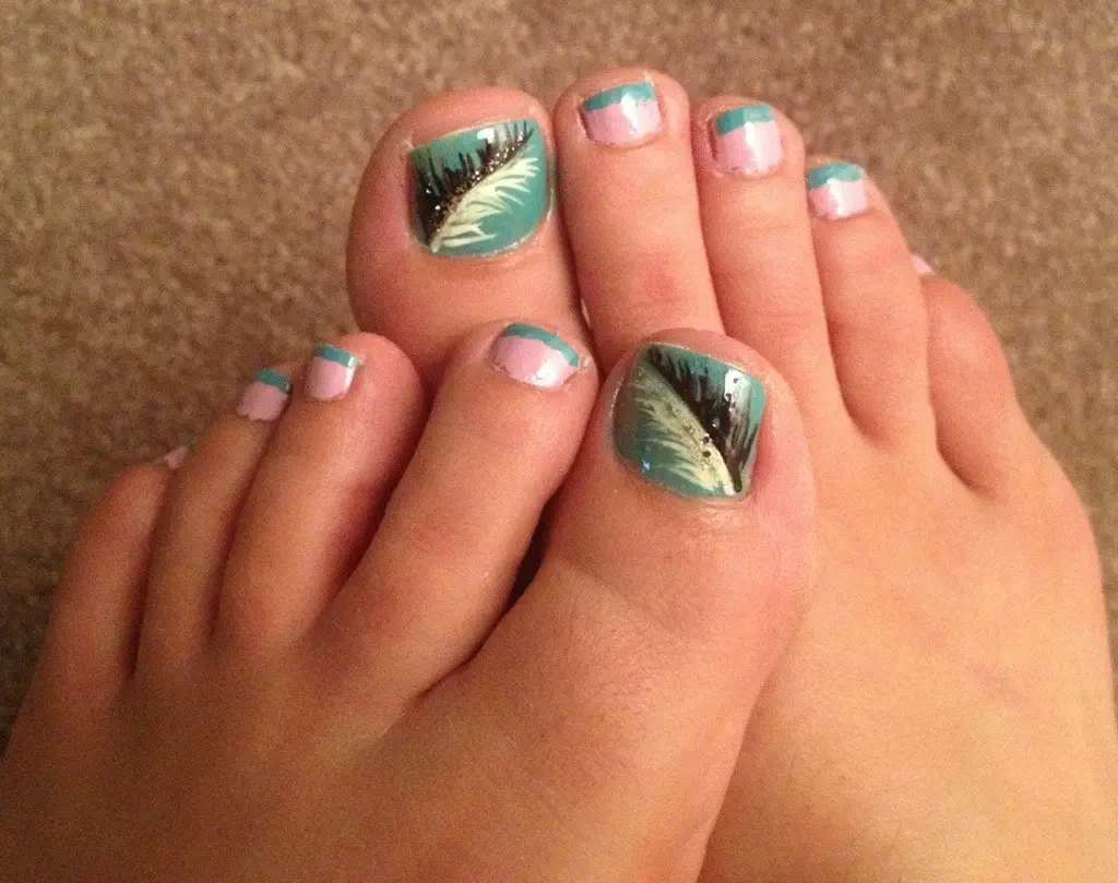 1. 50 Cool Toe Nail Designs to Flaunt Your Style - wide 4