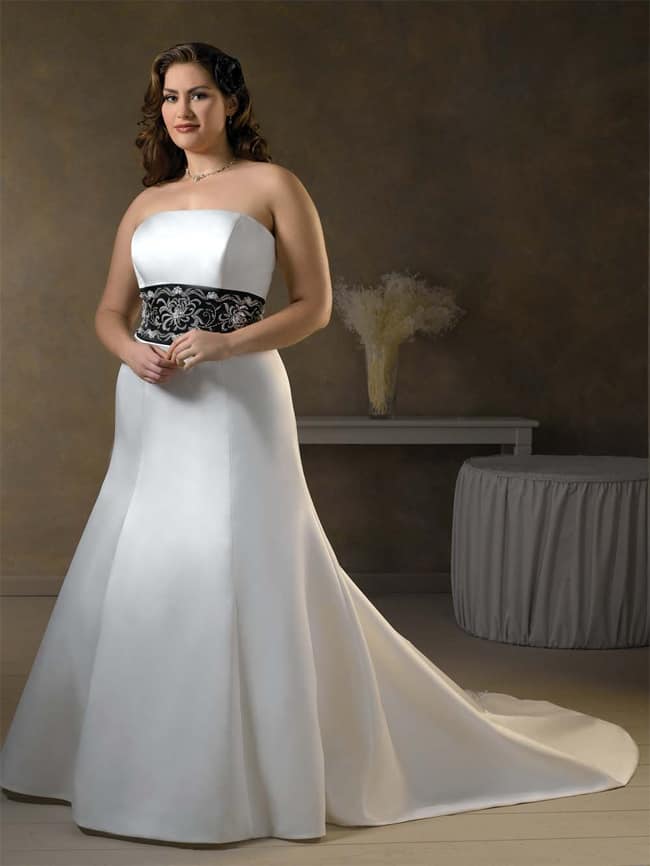 Beautiful Plus Size Bridal Dresses for Valentines Day