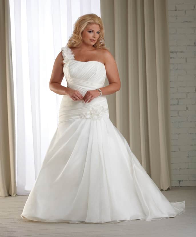 Cheap Plus Size Wedding Gowns for Brides