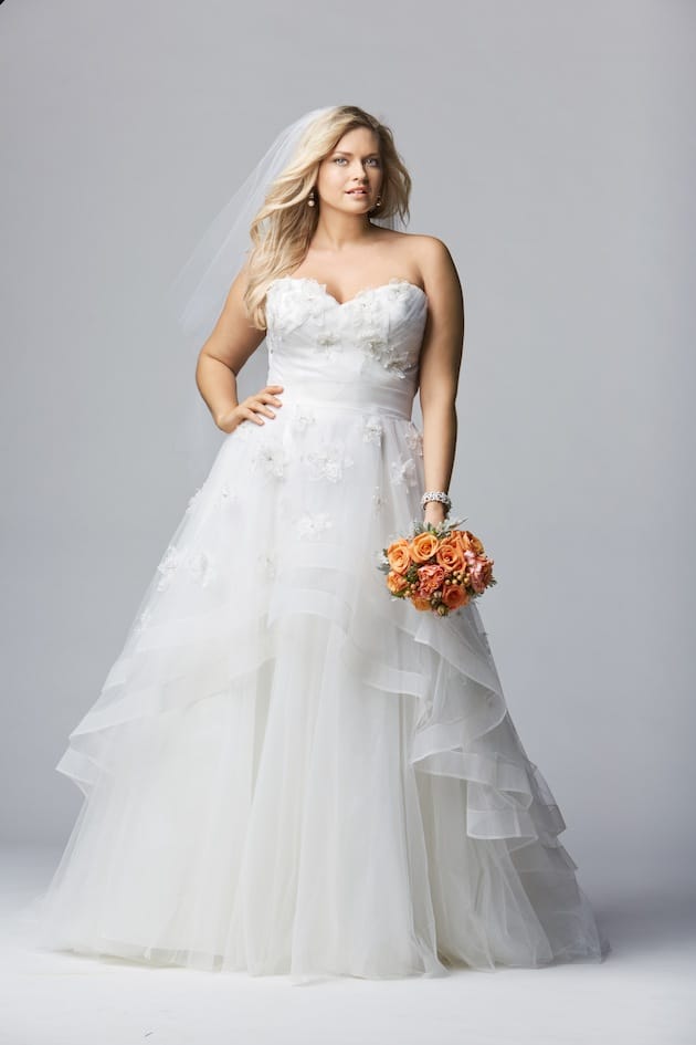 Plus Size Watters Curves Wedding Dress 2016