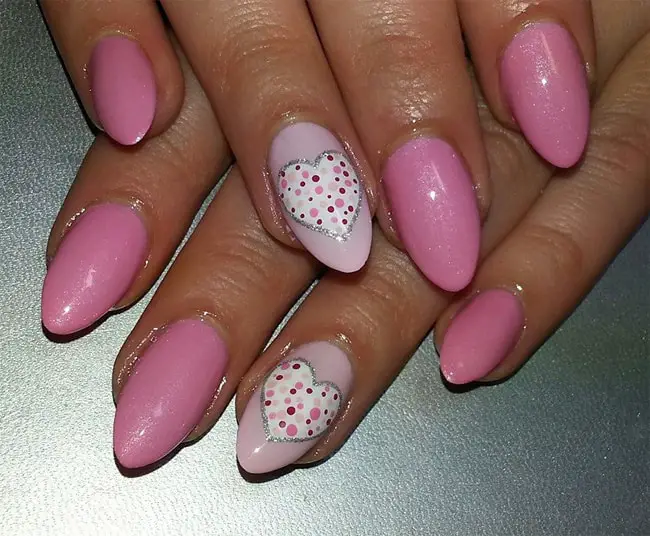 40 Cute Valentines Day Nails Designs for Ladies 2020 – SheIdeas