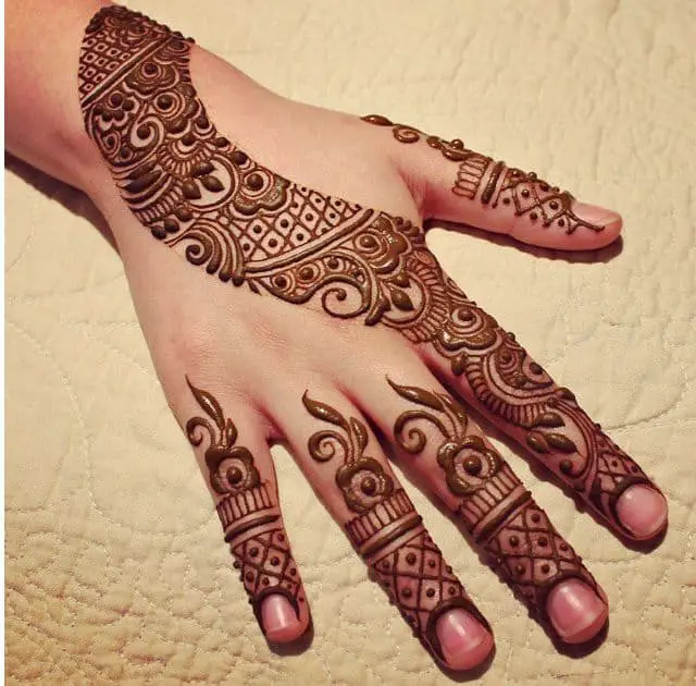 Awesome Easy Mehndi Design Images 2016