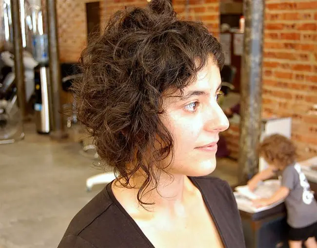 Beautiful Short Curly Edgy Haircuts for Girls 2016