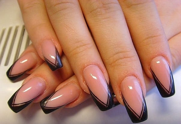 30 Amazing French Nail Designs Pictures – SheIdeas