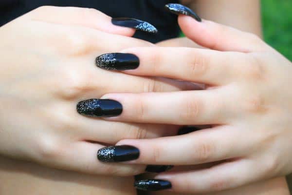 Long Black Nail Colors Ideas for Plus Size Women