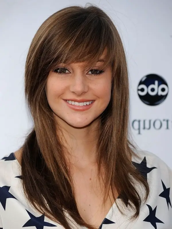 New Layered Long Hairstyles With Bangs 2016