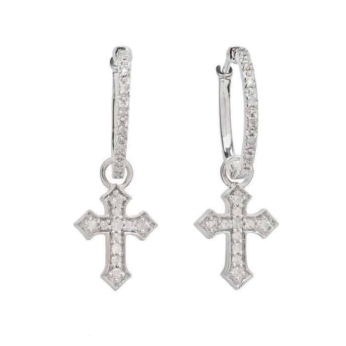 A Collection of Latest White Gold Earrings 2020 – SheIdeas