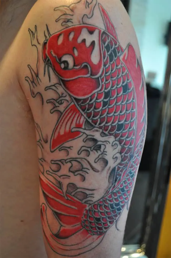 42 Mind Blowing Koi Tattoo Designs Examples – SheIdeas