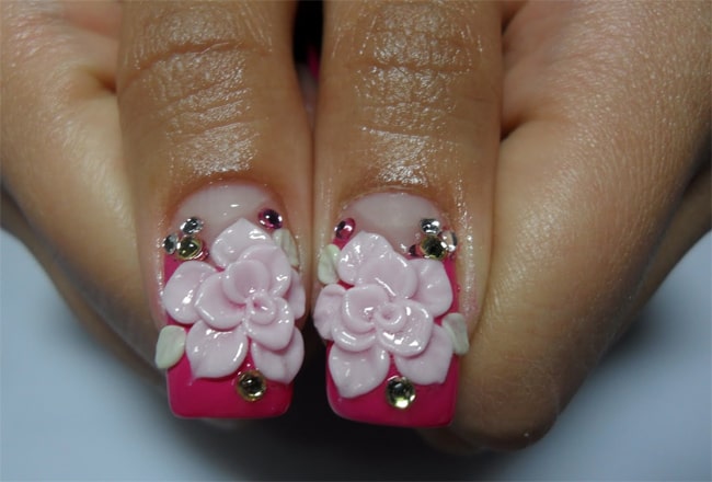 Creative 3D Nail Painting Ideas