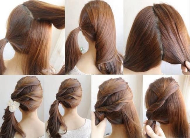 Fresh Easy Hairstyle Step by Step Pictures