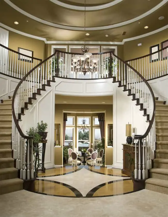 Great Grand Circular Foyer Ideas