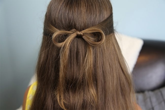 New Hair Bow Easy Everyday Hairstyles