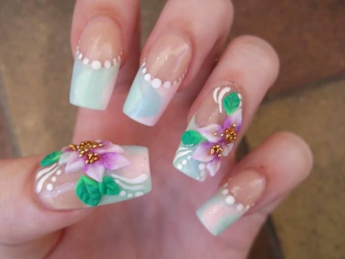 30 Cheerful 3D Nail Art Designs for Inspiration – SheIdeas