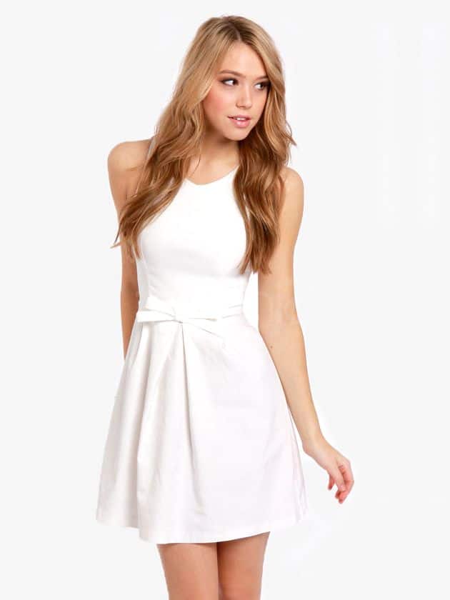 best white dresses for college graduation