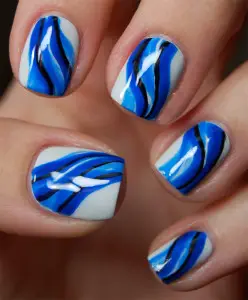 20 Amazing Water Nail Art Ideas Collection – SheIdeas