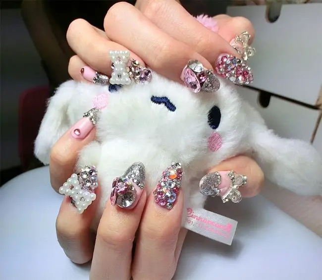 Beautiful Japanese Nail Designs for Girls