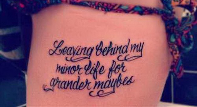 Great Meaningful Words for Tattoos