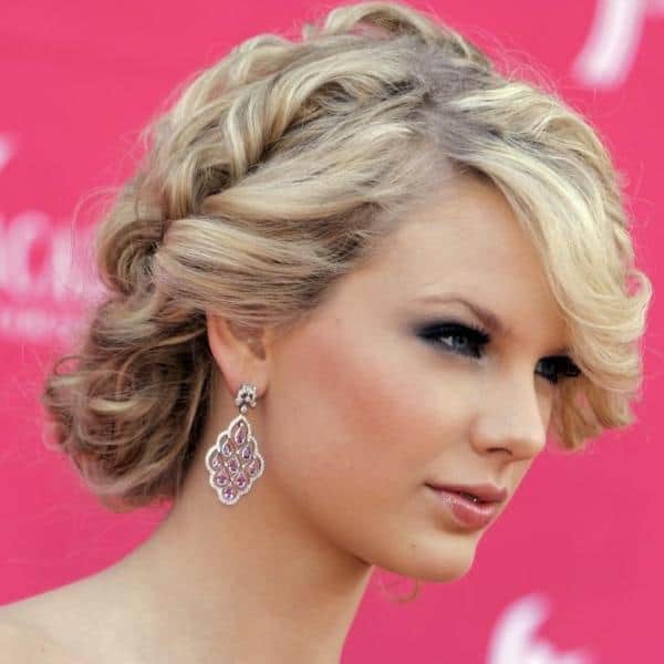 Loose Wavy Updo Hairstyles for Wedding