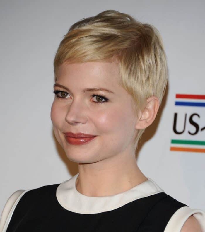 Super Short Hairstyles For Round Faces