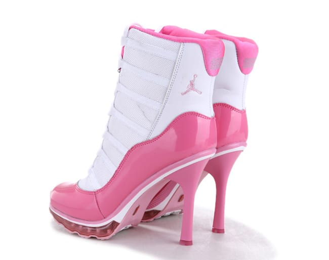 Women Air Jordan High Heel Sneakers Trend