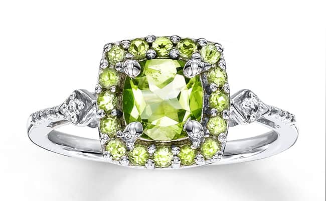 Amazing Engagement Peridot Rings for 2016