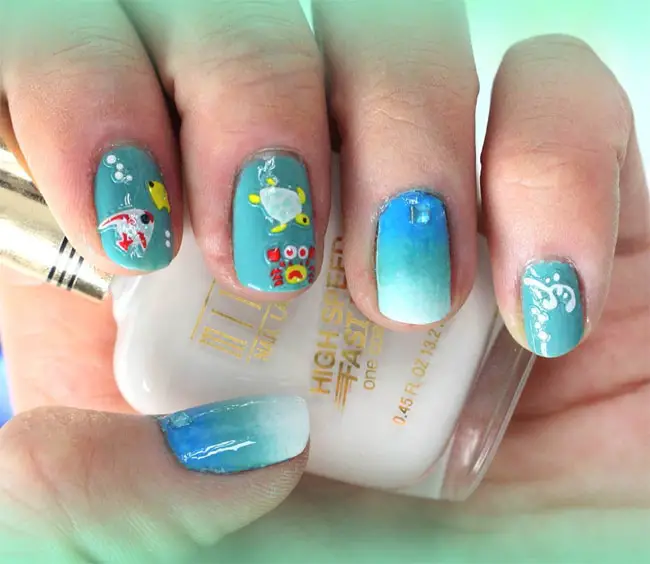 30 Outstanding Beach Nail Art Ideas Images 2023 – SheIdeas