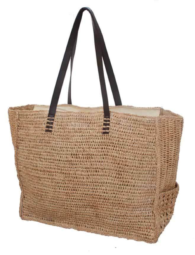 Latest Crochet Raffia Shoulder Beach Tote Bag 2016