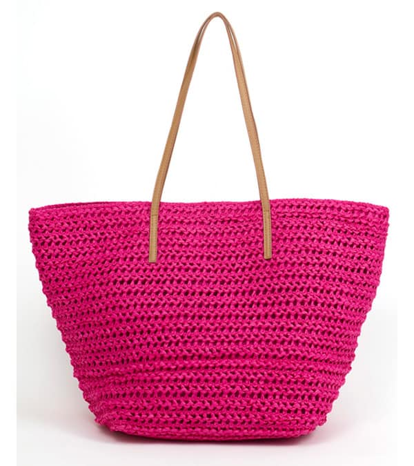 New Magid Straw Beach Bags for Summer