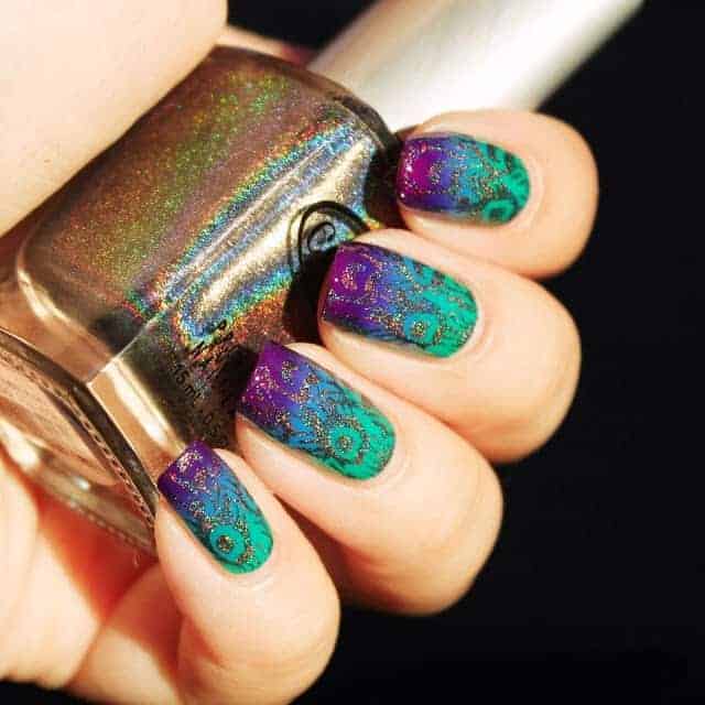 winter nail polish 2019 â€“ SheIdeas Images Most 30 Interesting 2019 Patterns Nail