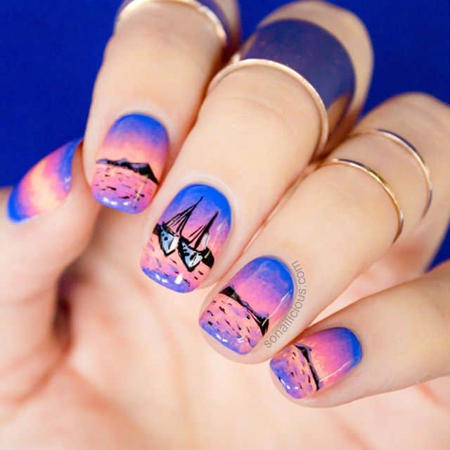 Beach Nail Art Ideas