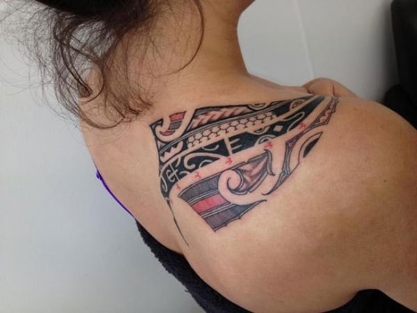 Women Polynesian Tattoos Examples 2017