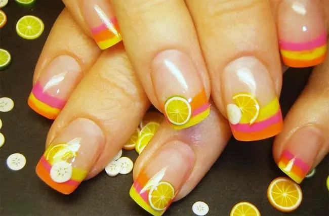 Yellow Beach Nail Art Ideas 2016