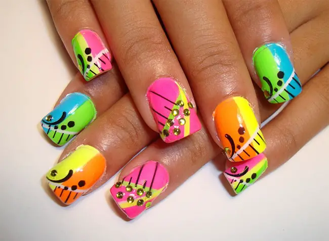 Amazing Funky Nail Design Ideas