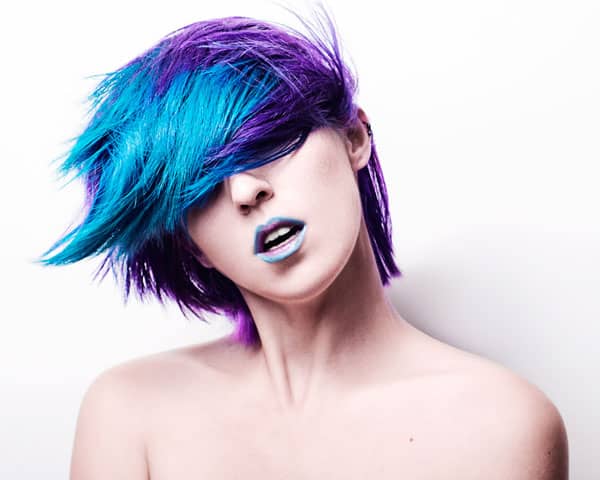 Blue Hair Streaks Ideas