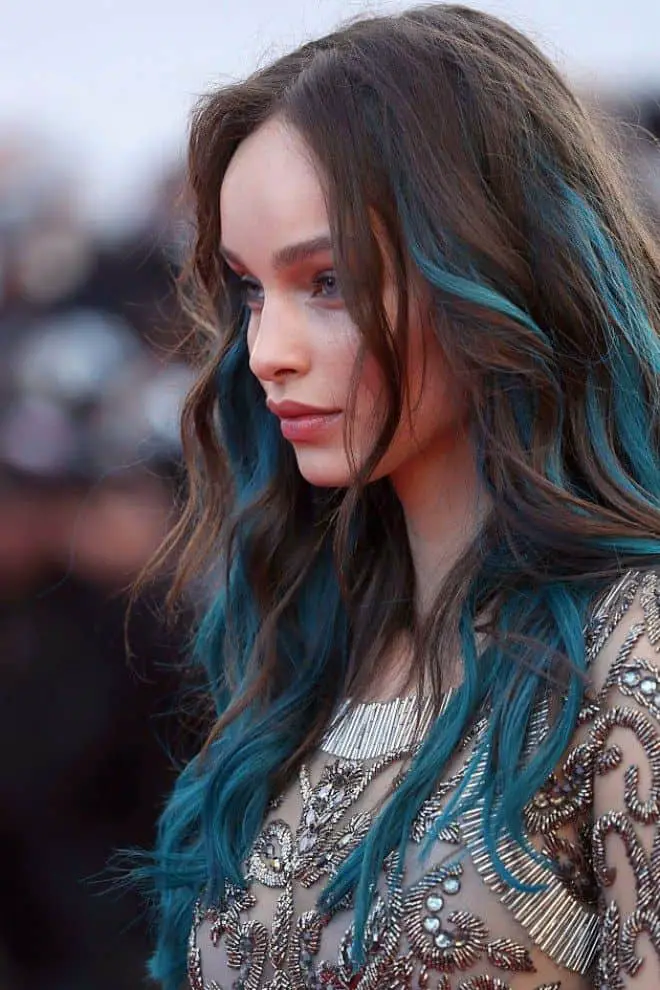 Blue Hairstyles For Long Hair