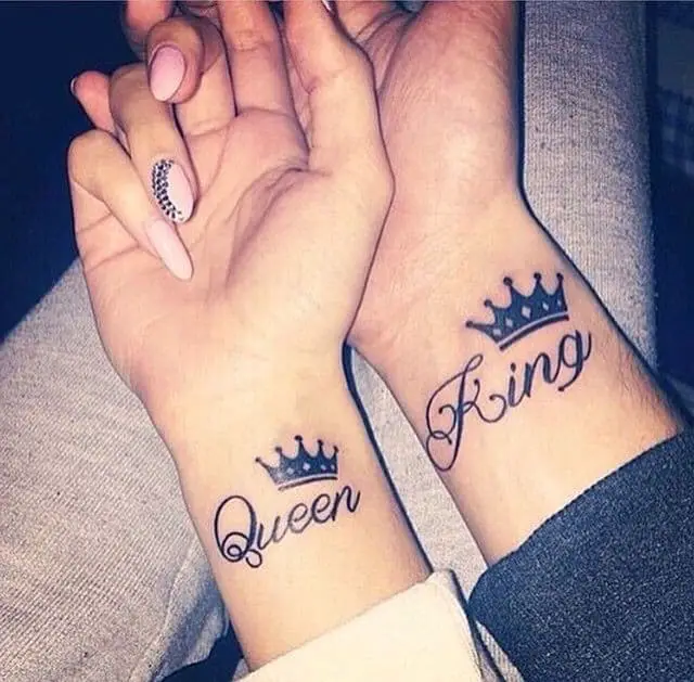 50 Cute Boyfriend and Girlfriend Tattoos SheIdeas