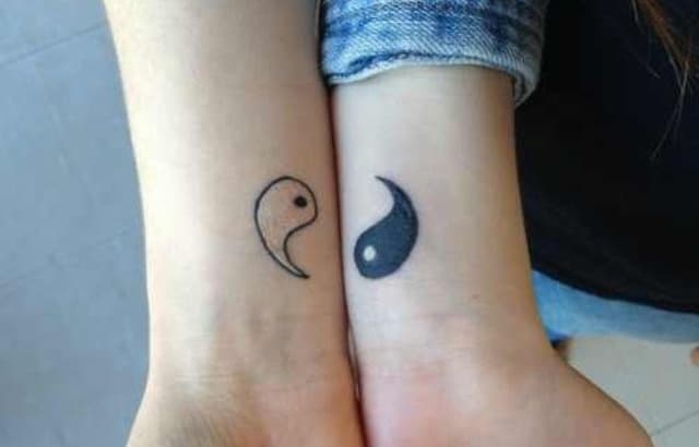 Cute Boyfriend and Girlfriend Tattoo Art for Party