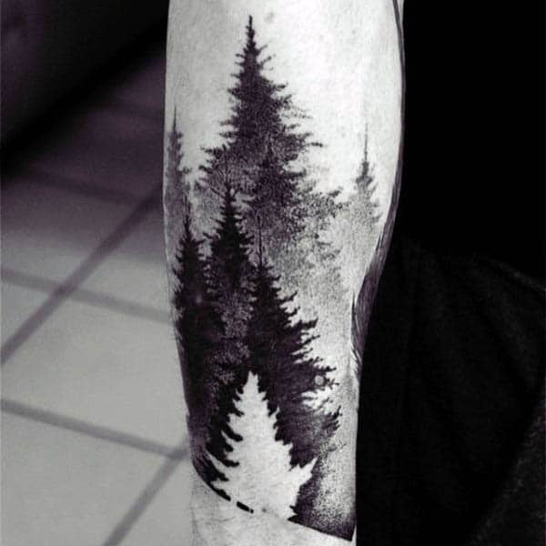 13 Captivating Negative Space Tattoos - SheIdeas