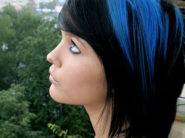 Great Vibrant Two Colors Hairstyles Ideas