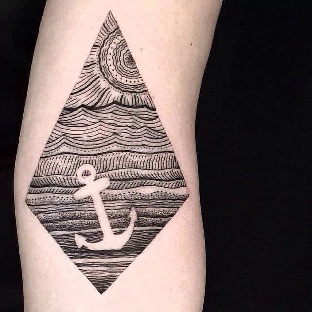 40 Captivating Negative Space Tattoos SheIdeas